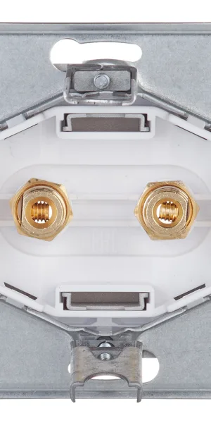 Розетка аудио Systeme Electric AtlasDesign встраиваемая алюминий (ATN000387)