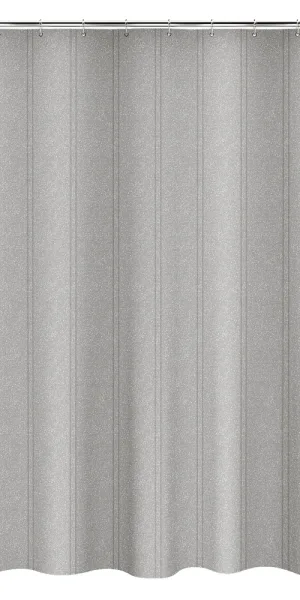 Штора для ванны Fora Miracle Silver 2000х1800 мм полиэстер серая (FOR-MIR208SIL)