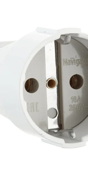 Розетка Navigator 16 А 220-250 В белая (613666/)