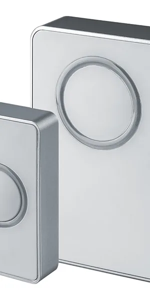 Звонок Navigator (612720) беспроводной с кнопкой 25 мелодий серый