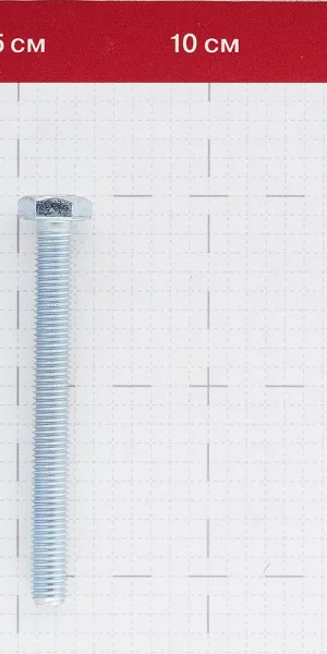 Болт оцинкованный M10x100 мм DIN 933 10,9 (2 шт.)