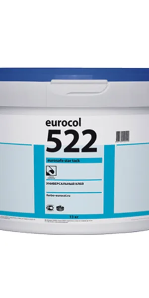Клей акриловый для ПВХ и LVT плитки Forbo 522 Eurosafe StarTack 20 кг