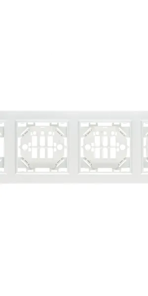 Рамка EKF Минск четырехместная белая (ERM-G-304-10)