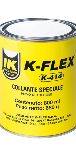 Клей контактный каучуковый K-FLEX К-414 для трубной изоляции 0,8 л