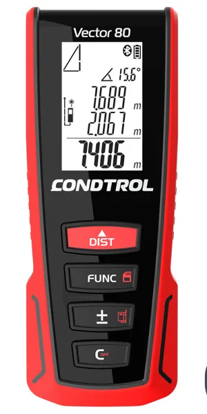 Дальномер лазерный Condtrol Vector 80 80 м Bluetooth (1-4-099)