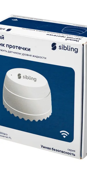 Умный датчик протечки Sibling Smart Home Powernet-FL белый