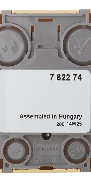 Розетка телефонная Legrand Quteo накладная дерево RJ11 (782274)