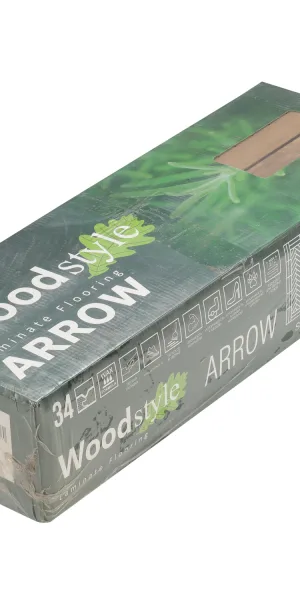Ламинат 34 класс Woodstyle Arrow дуб компаунд 1,32 кв.м 12 мм с фаской художественный