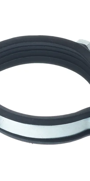 Хомут сантехнический 2 1/2" 73-80 мм оцинкованная сталь (20 шт.)