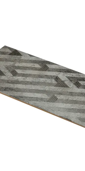 Плитка декор Керамин Нью Йорк серая 600x300x8,5 мм