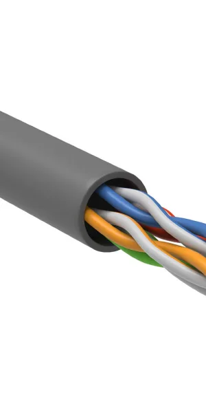Интернет-кабель (витая пара) U/UTP 4PR CAT5 4х2х0,5 мм CCA PVC Generica