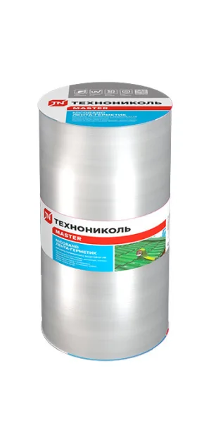 Лента гидроизоляционная Nicoband серебристая 10 м х 30 см