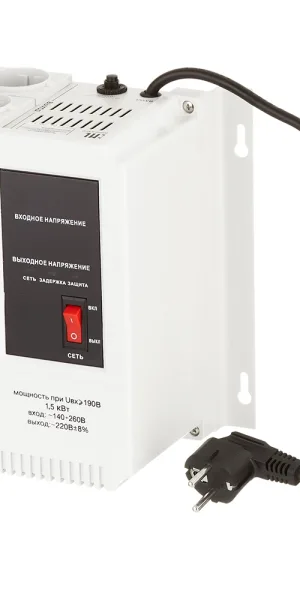 Стабилизатор напряжения Ресанта АСН-1500Н/1-Ц  Lux однофазный 220 В 1 кВт навесной