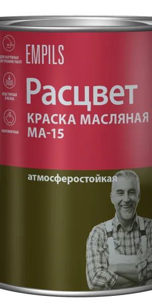 Краска масляная МА-15 Расцвет белая 2,7 кг