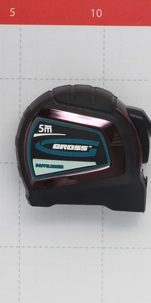 Рулетка Gross с автостопом 5 м x 19 мм