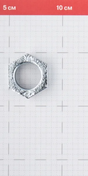 Контргайка Gebo Platinum (310-5V) 3/4 ВР(г) х 3/4 ВР(г) чугунная оцинкованная