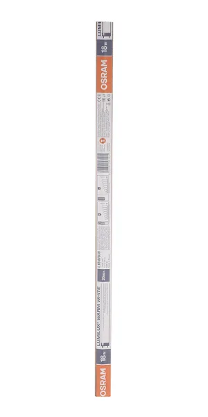 Лампа люминесцентная Osram G13 T8 18 Вт 3000К теплый свет трубка 590 мм (129487/1242)