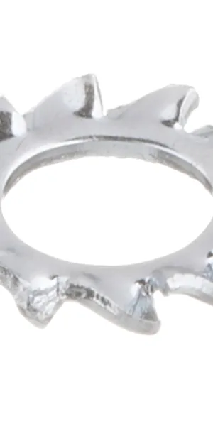 Шайба стопорная оцинкованная 5x10 мм DIN 6798 (15 шт.)
