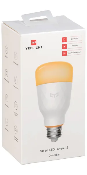 Лампа умная светодиодная Yeelight E27 8,5 Вт 800 Лм 180-260 В груша матовая (1 шт.)