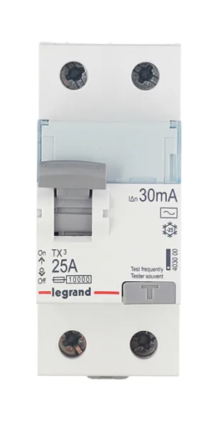 УЗО Legrand TX3 25А 1P+N тип AC 30 мА 10 кА (403000)