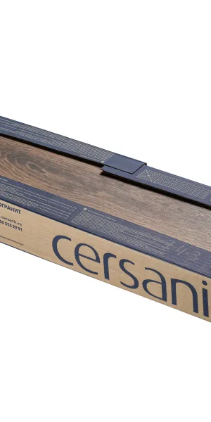 Керамогранит Cersanit Yasmin темно-бежевый 598х185х7,5 мм (11 шт.=1,216 кв.м)