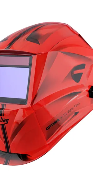 Маска сварщика Fubag Optima 4-13 Visor Red/IR 4-13R M 4-13 DIN хамелеон 100х65 мм (38437)