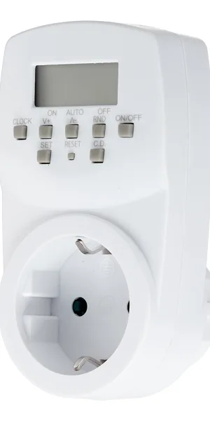 Розетка Rexant 16 А 250 В с электронным таймером белая (11-6010)