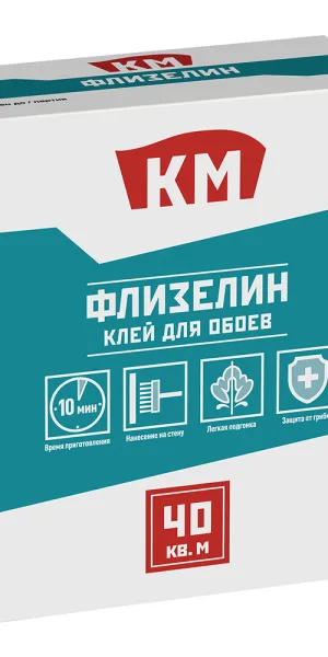 Клей для флизелиновых обоев КМ 300 г