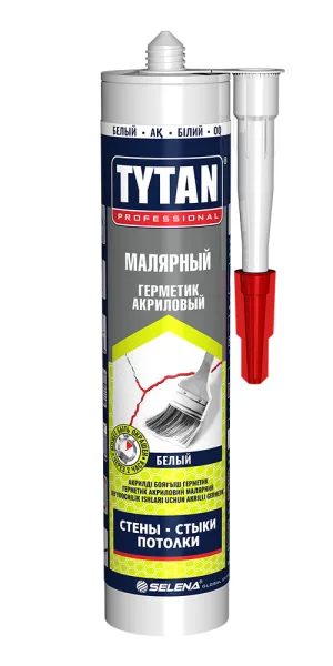 Герметик акриловый малярный Tytan белый 310 мл