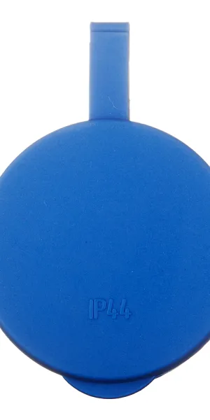 Розетка штепсельная Svet одинарная с заземлением IP44 синяя