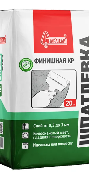 Шпаклевка полимерная Старатели КР финишная 20 кг