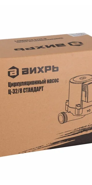 Циркуляционный насос для систем отопления Вихрь Ц-32/8 подъем 8 м 180 мм с гайками (68/7/10)