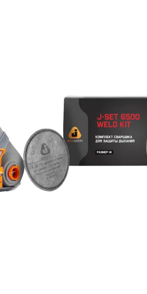 Полумаска Jeta Safety FFP3 с фильтрами в комплекте (WeldKit6500-M)