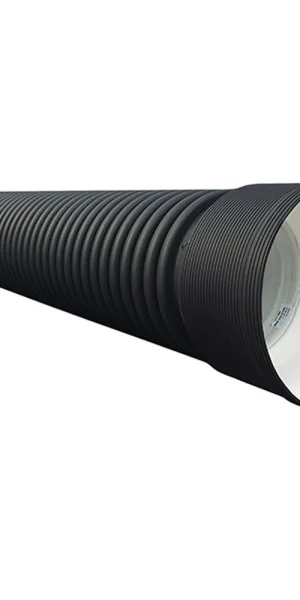 Труба двустенная гофрированная ПНД d315/276 мм 6 м SN6