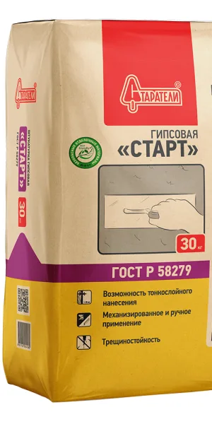 Штукатурка гипсовая Старатели Старт 30 кг