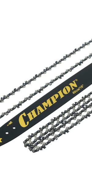 Шина Champion 16" шаг 3/8" паз 1,3 мм 56 звеньев с двумя цепями (952930)