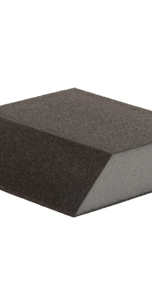 Брусок шлифовальный Flexifoam Angle Block 98х69х26мм Р100 влагостойкий скошенный