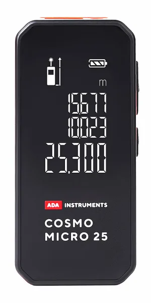 Дальномер лазерный Ada Cosmo Micro 25 м (А00670)