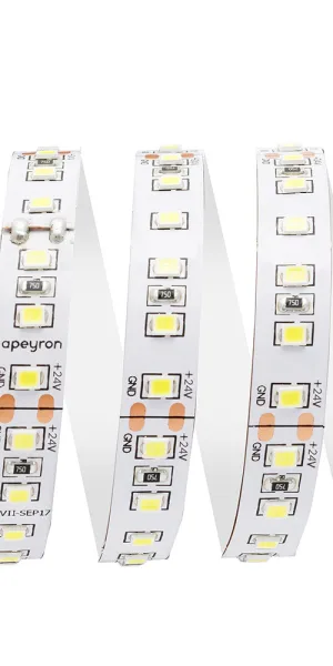 Лента светодиодная SMD 2835 6500К 24 В 20 Вт/м 5 м IP20 Apeyron (105ОО)