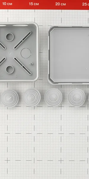 Коробка распределительная 100х100х50 мм IP55 Greenel (GE41255)