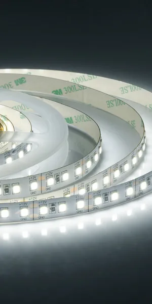 Лента светодиодная SMD 2835 6500К 12 В 14,4 Вт/м 2 м IP20 Apeyron (211BL)