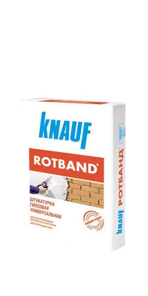 Штукатурка гипсовая Knauf Ротбанд 10 кг