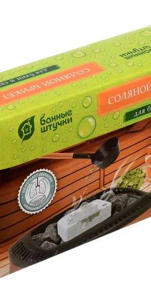 Соляной брикет для бани и сауны Банные штучки (32400)