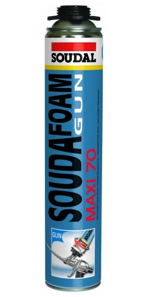Пена монтажная профессиональная Soudal Maxi 70 летняя 870 мл