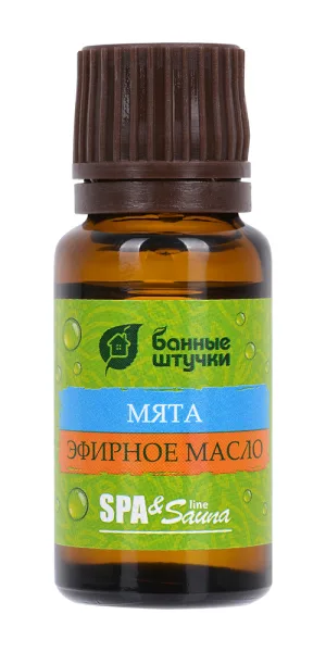 Эфирное масло для бани и сауны Банные штучки 15 мл мята (30022)