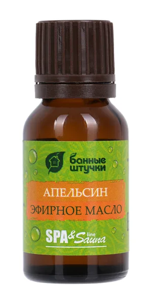 Эфирное масло для бани и сауны Банные штучки 15 мл апельсин (32282)