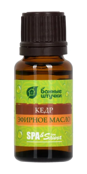 Эфирное масло для бани и сауны Банные штучки 15 мл кедр (30006)
