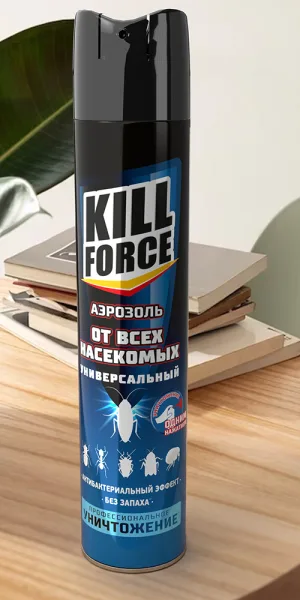 Средство для защиты от насекомых аэрозоль Kill Force 350 мл