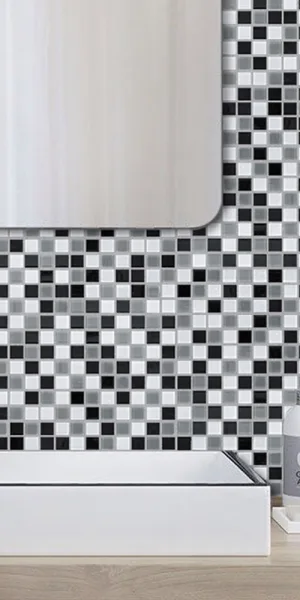 Мозаика Mir Mosaic Natural Color palette микс стеклянная 300х300х4 мм глянцевая