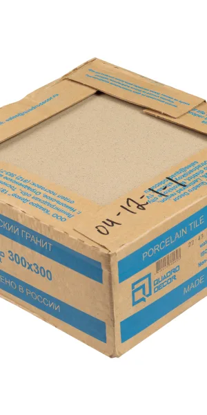 Керамогранит Quadro Decor Грес серый соль-перец 300х300х7 мм (17 шт.=1,53 кв.м)